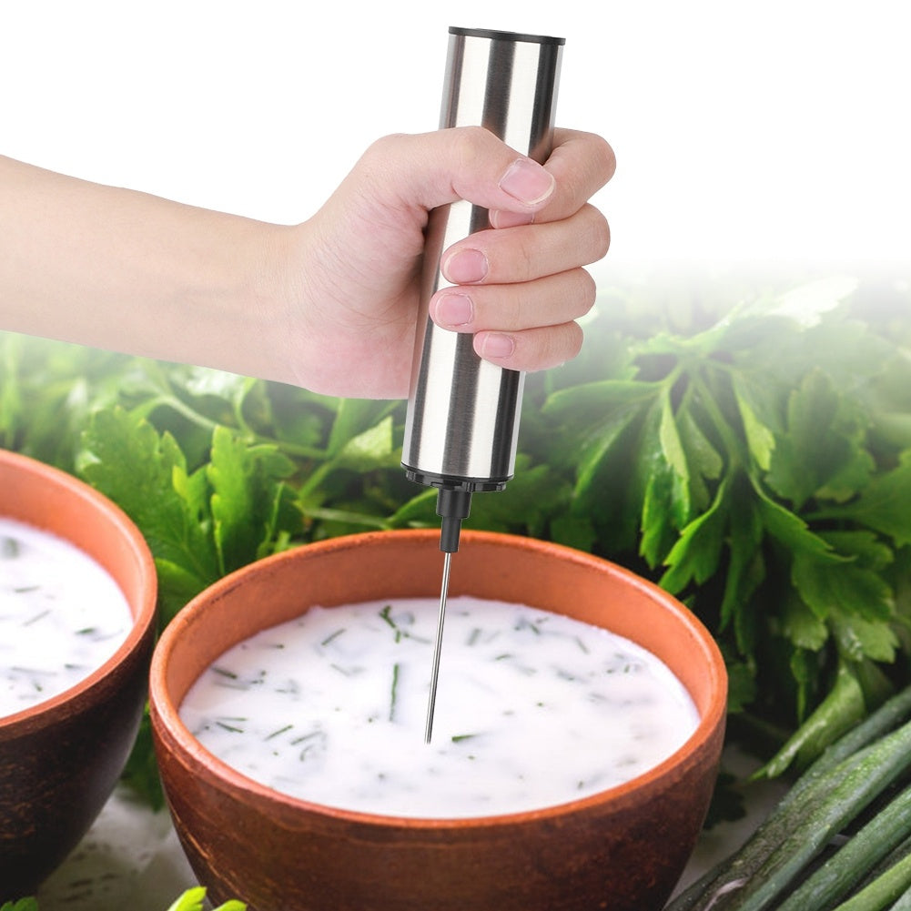 USB Rechargeable Electric Egg Beater Milk Coffee Tea Stir Bar Automatic Milk Frother Tool